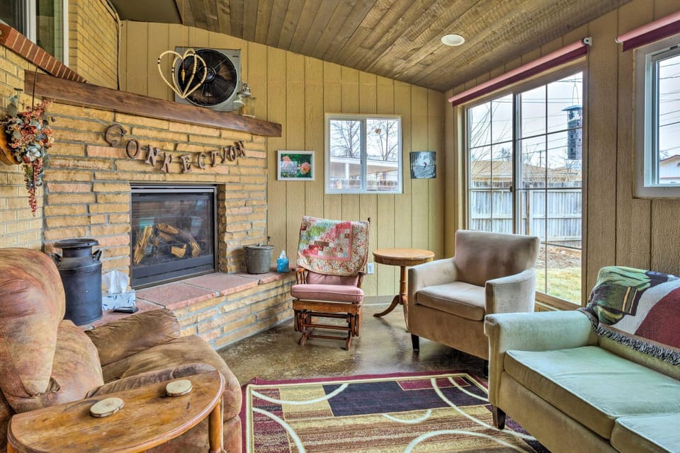 Shared Patio & Fire Pit: Denver Apartment Apartment in Denver