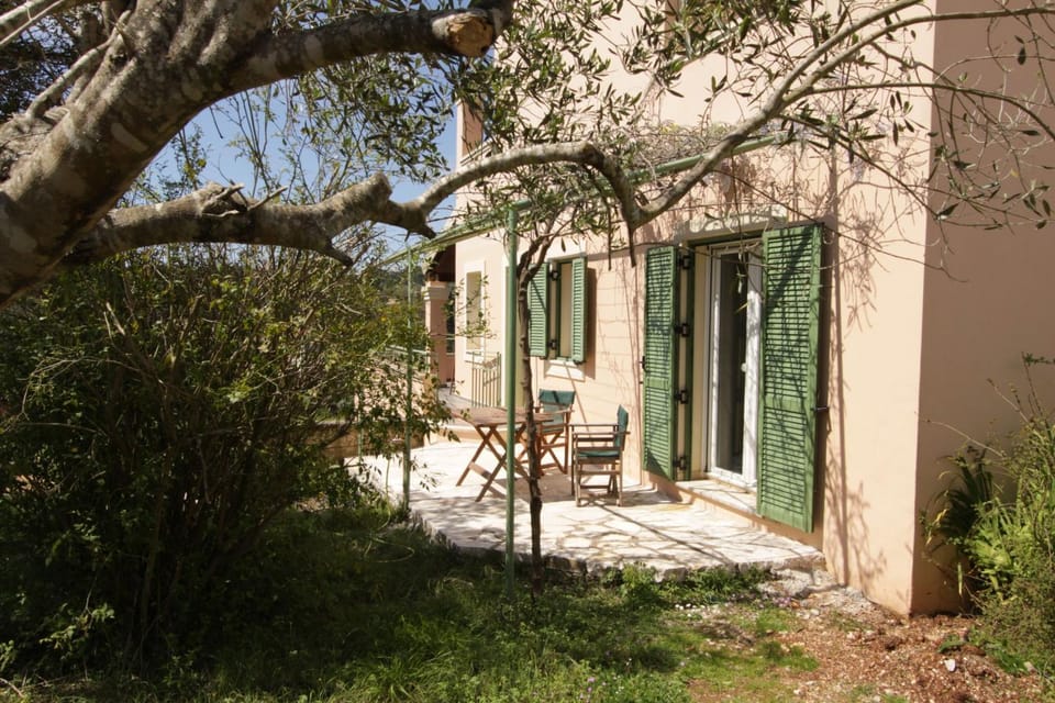 Property building, Patio, Spring, Garden, Garden view