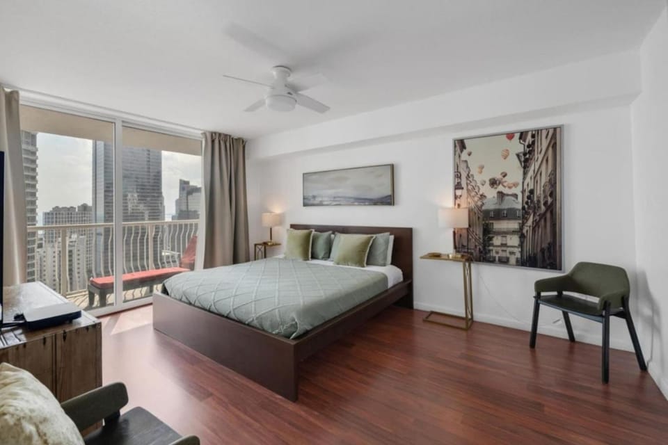 Suarez Art Stay Miami Brickell Bay View, Gym, Pool Parking Apartment in Brickell