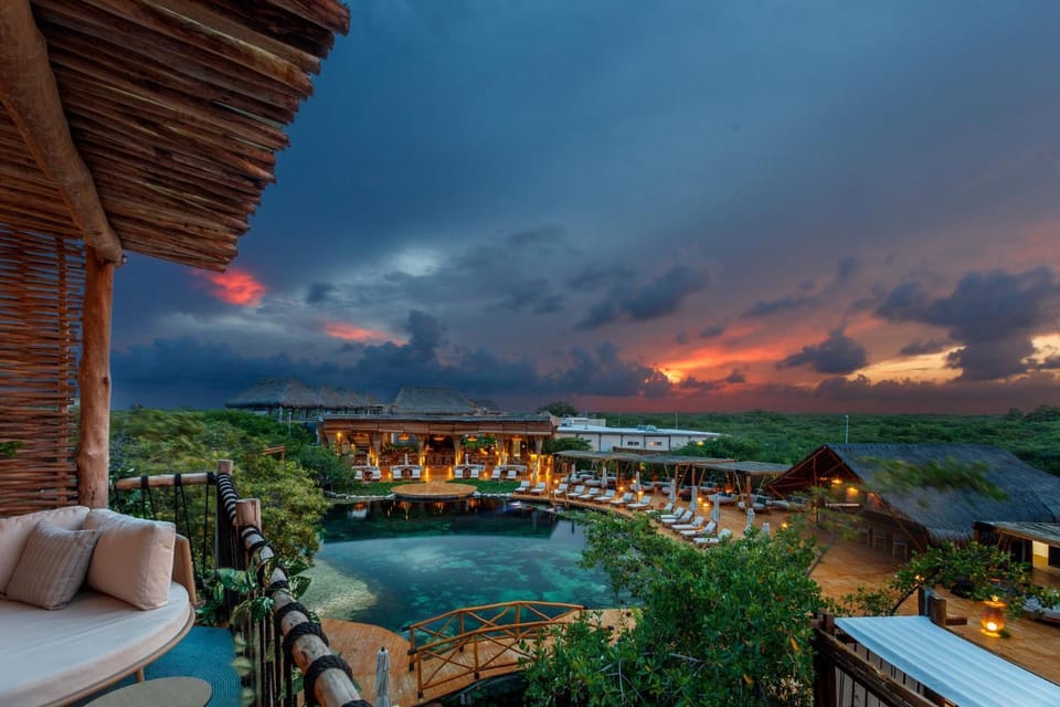 View (from property/room), Balcony/Terrace, Sunset