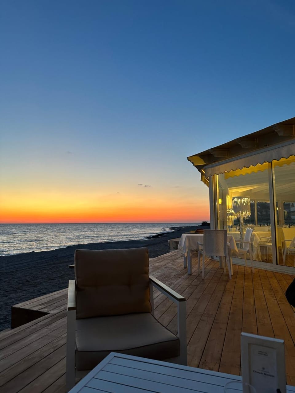 Restaurant/places to eat, Day, Natural landscape, Sea view, Sunrise, Sunset