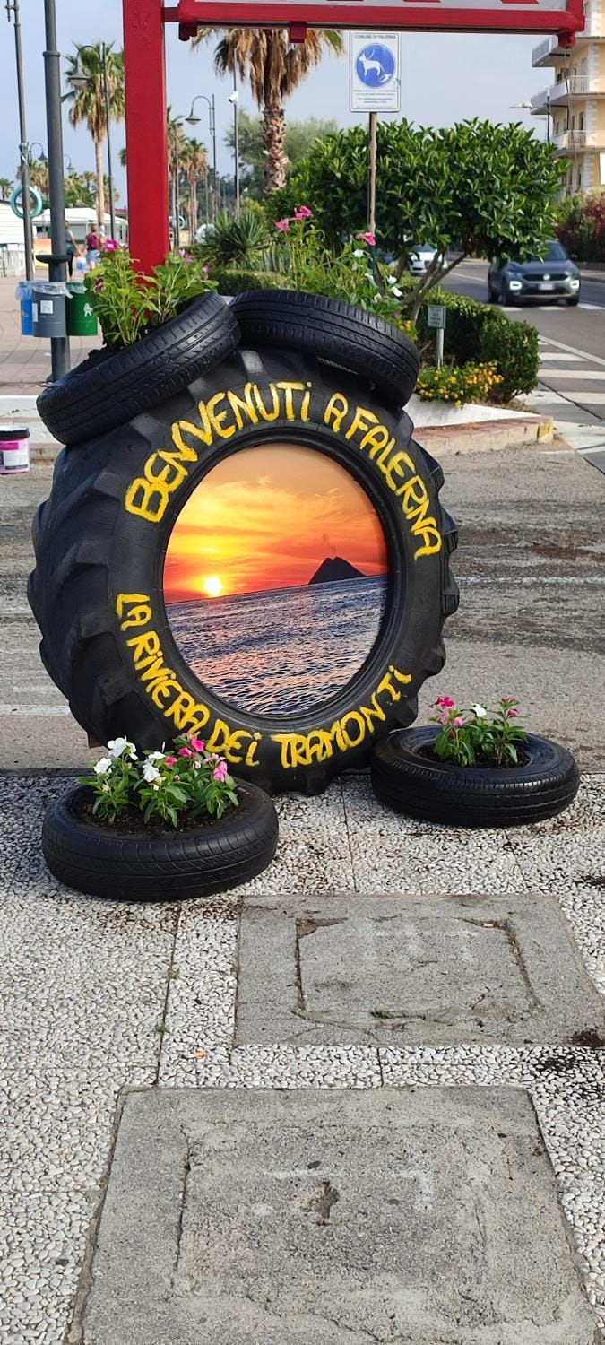 Nearby landmark, Sunset