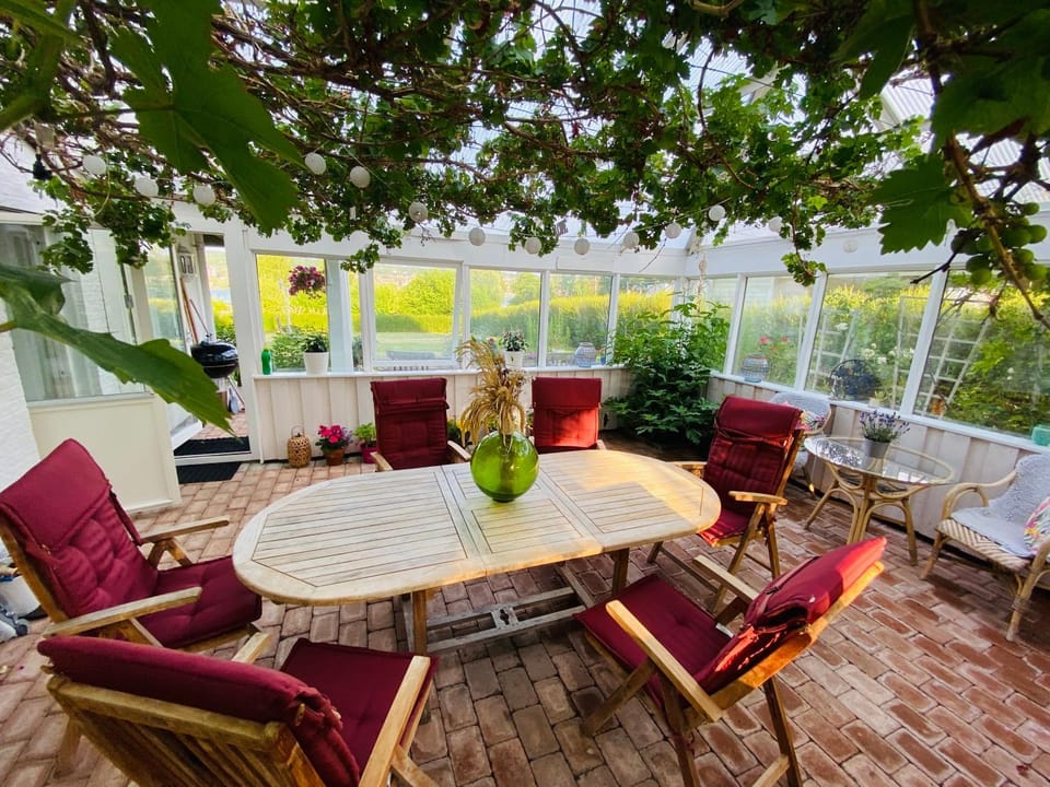 Seating area, Garden view