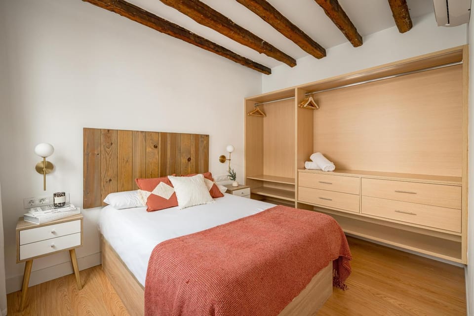 Bed, Bedroom, wardrobe