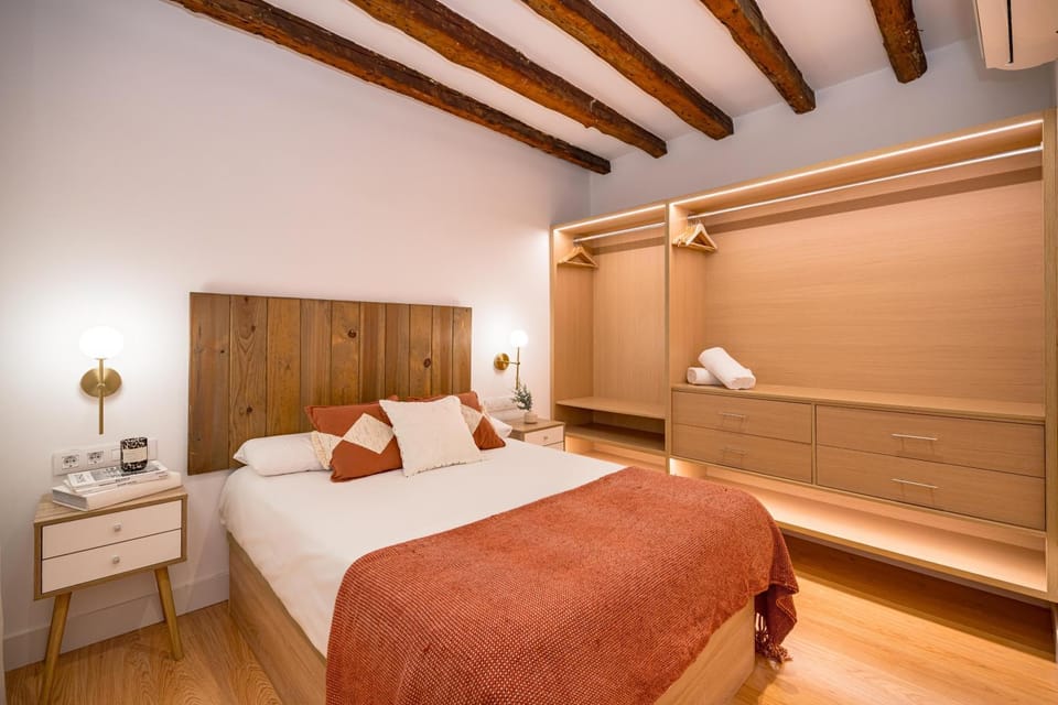 Bed, Bedroom, wardrobe
