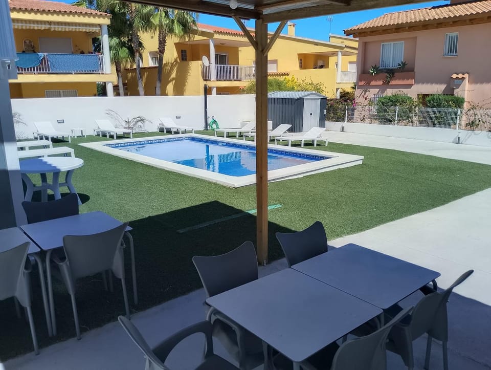Patio, Pool view, Swimming pool