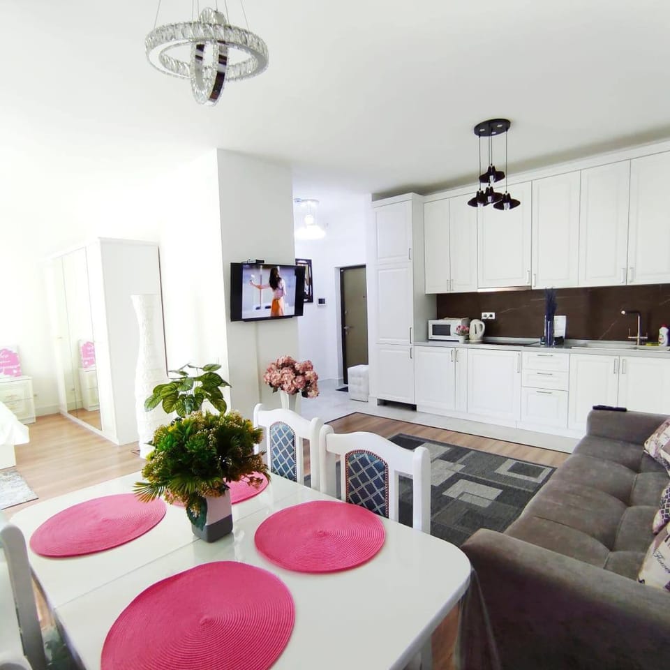 9 ЖК BRAUN уютные апартаменты напротив ТРЦ Mega Alma-Ata по Розыбакиеваа Apartment in Almaty