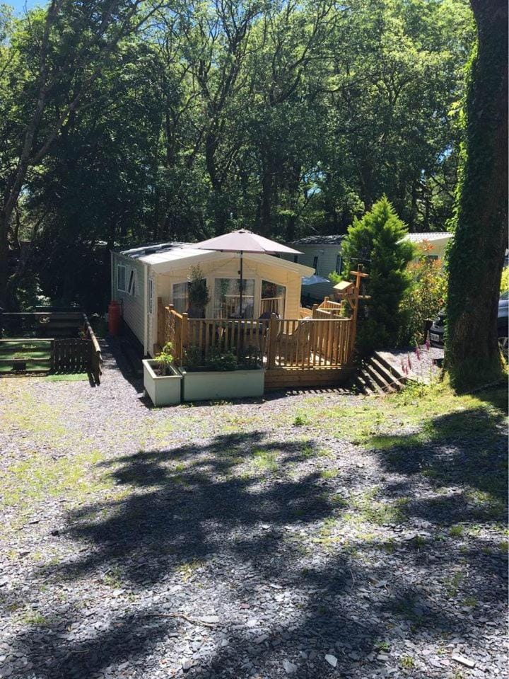 Property building, Garden view
