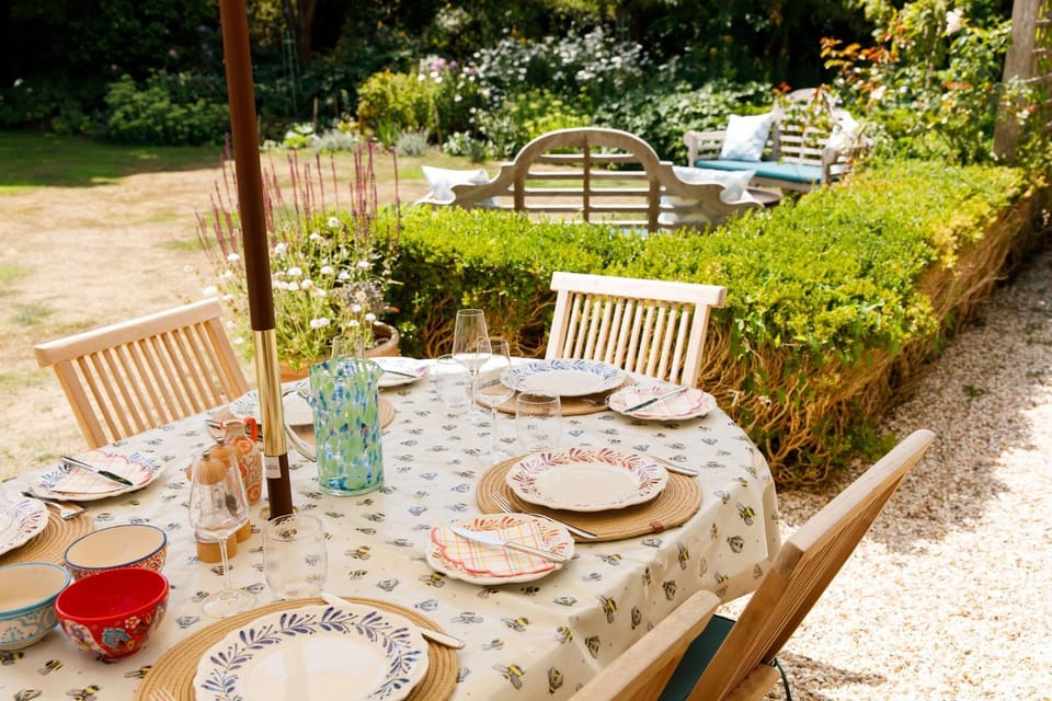Garden, Dining area, Garden view