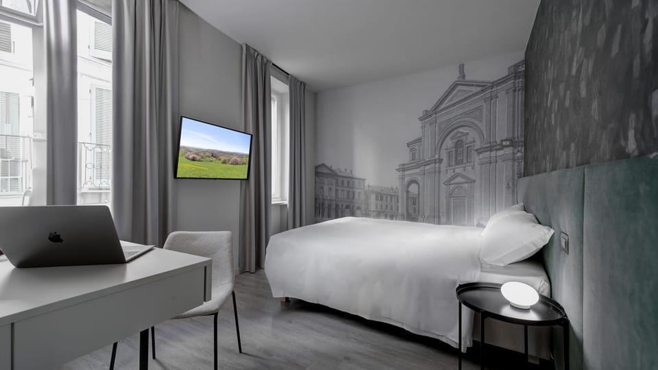 Bed, Photo of the whole room, Bedroom, hair dresser