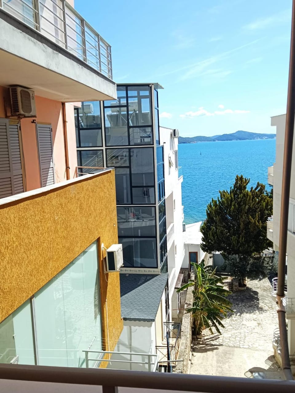Property building, Day, Natural landscape, View (from property/room), Balcony/Terrace, Sea view
