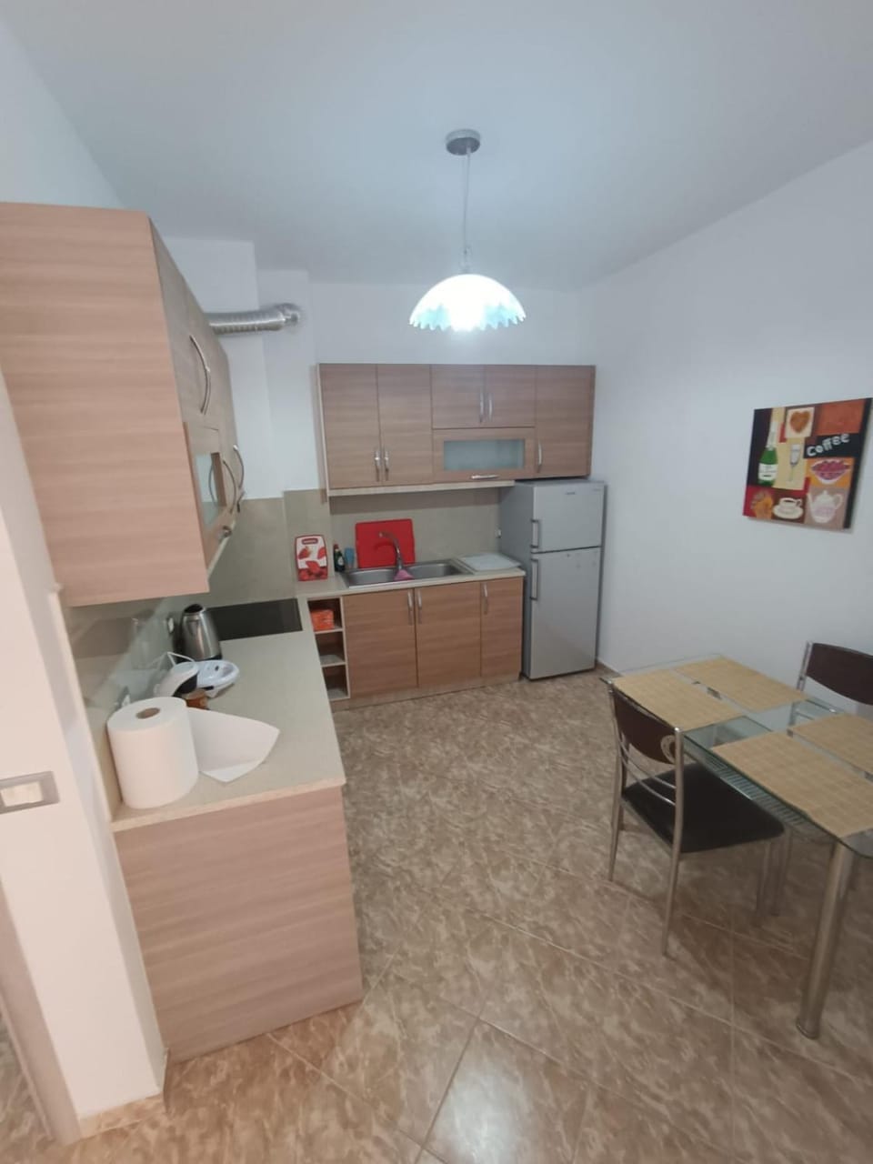 Kitchen or kitchenette, Dining area, minibar, oven, pet friendly, stove