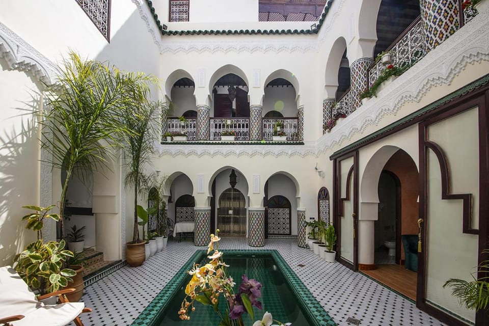 Property building, Patio