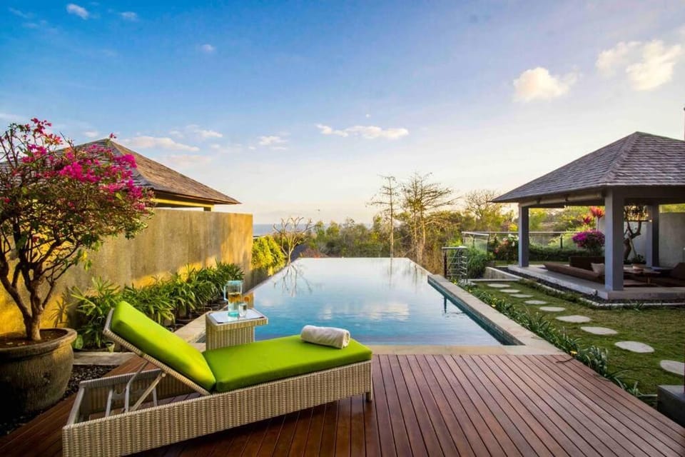 Garden, Pool view, Swimming pool, sunbed