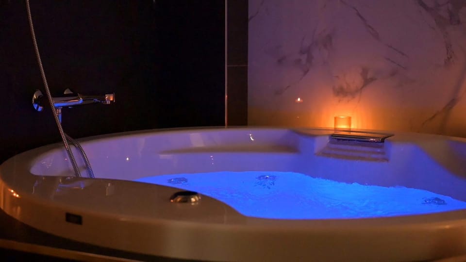 Night, Hot Tub, Bath