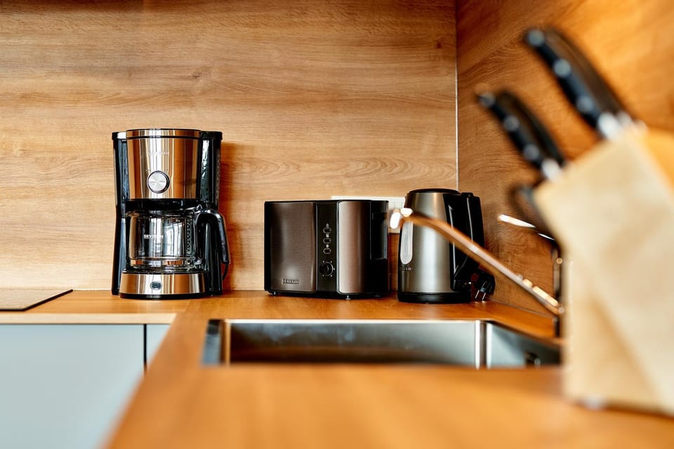 Coffee/tea facilities, Kitchen or kitchenette, toaster