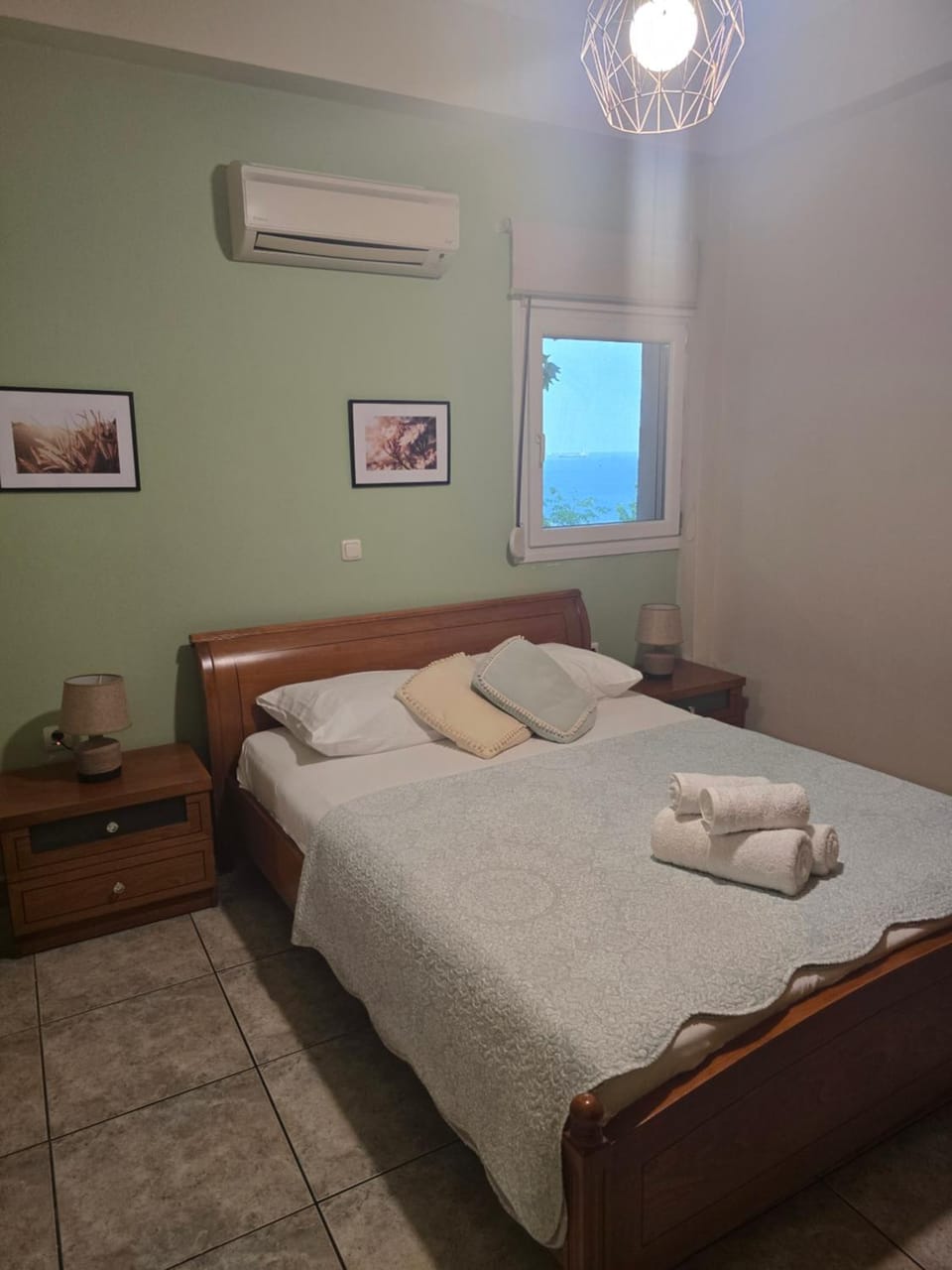 Endless blue sea house Apartment in Kavala