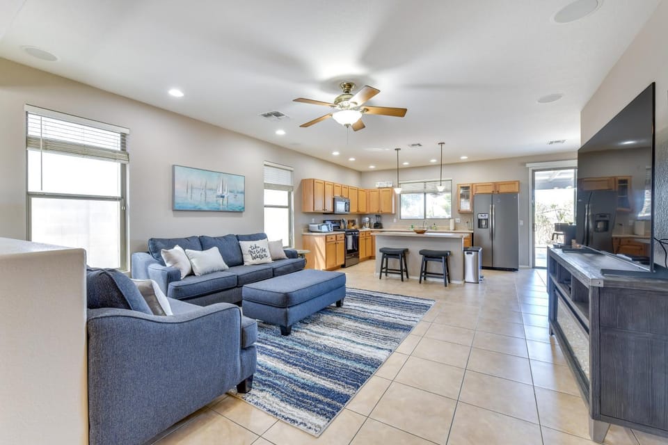 Group Getaway w/ Pool & Patio in San Tan Valley! House in San Tan Valley