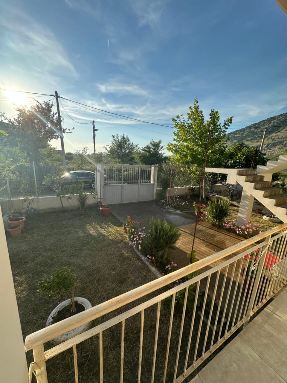 Spring, Day, Natural landscape, Garden, View (from property/room), Balcony/Terrace, Garden view