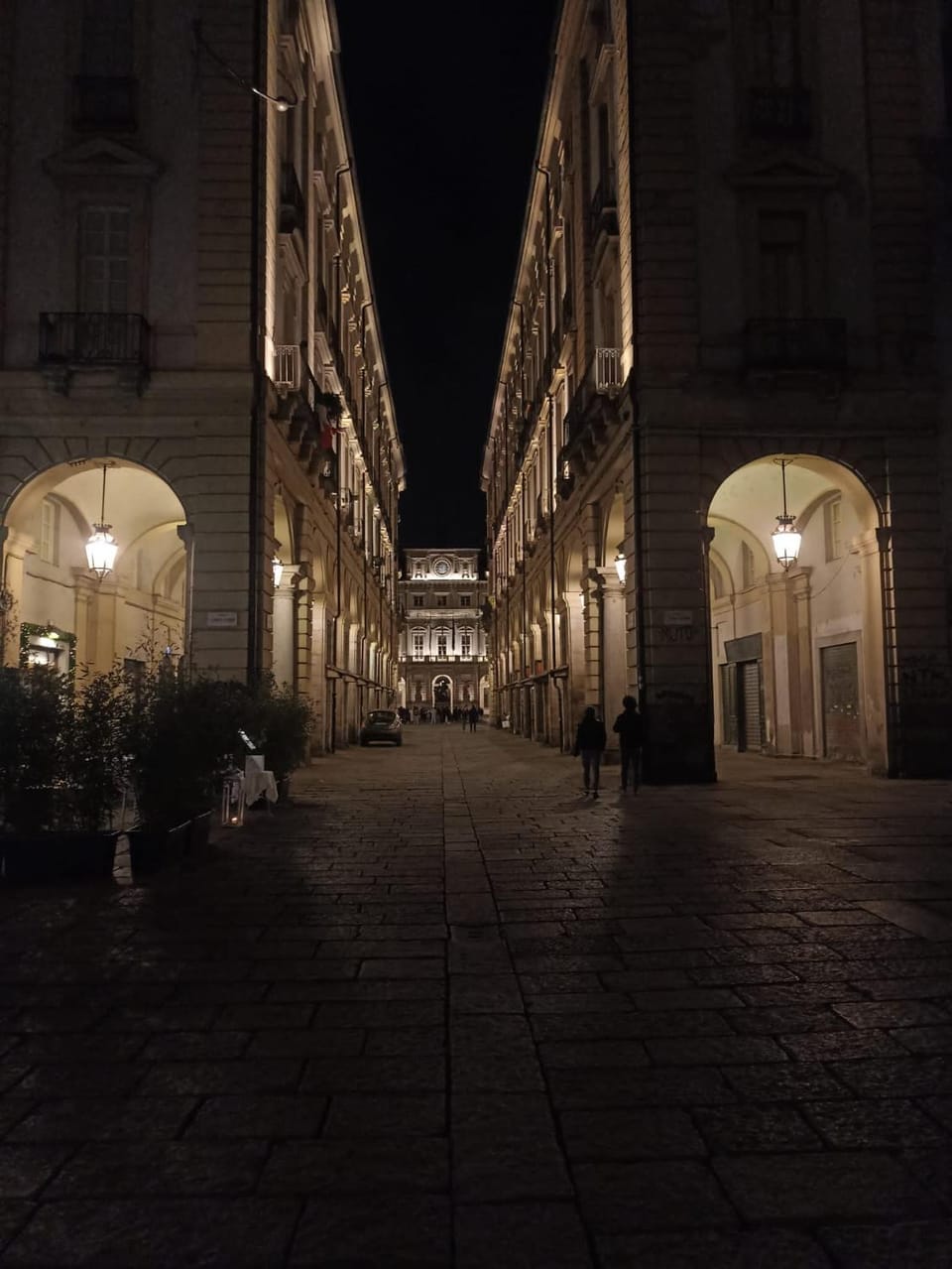 Night, City view, Location