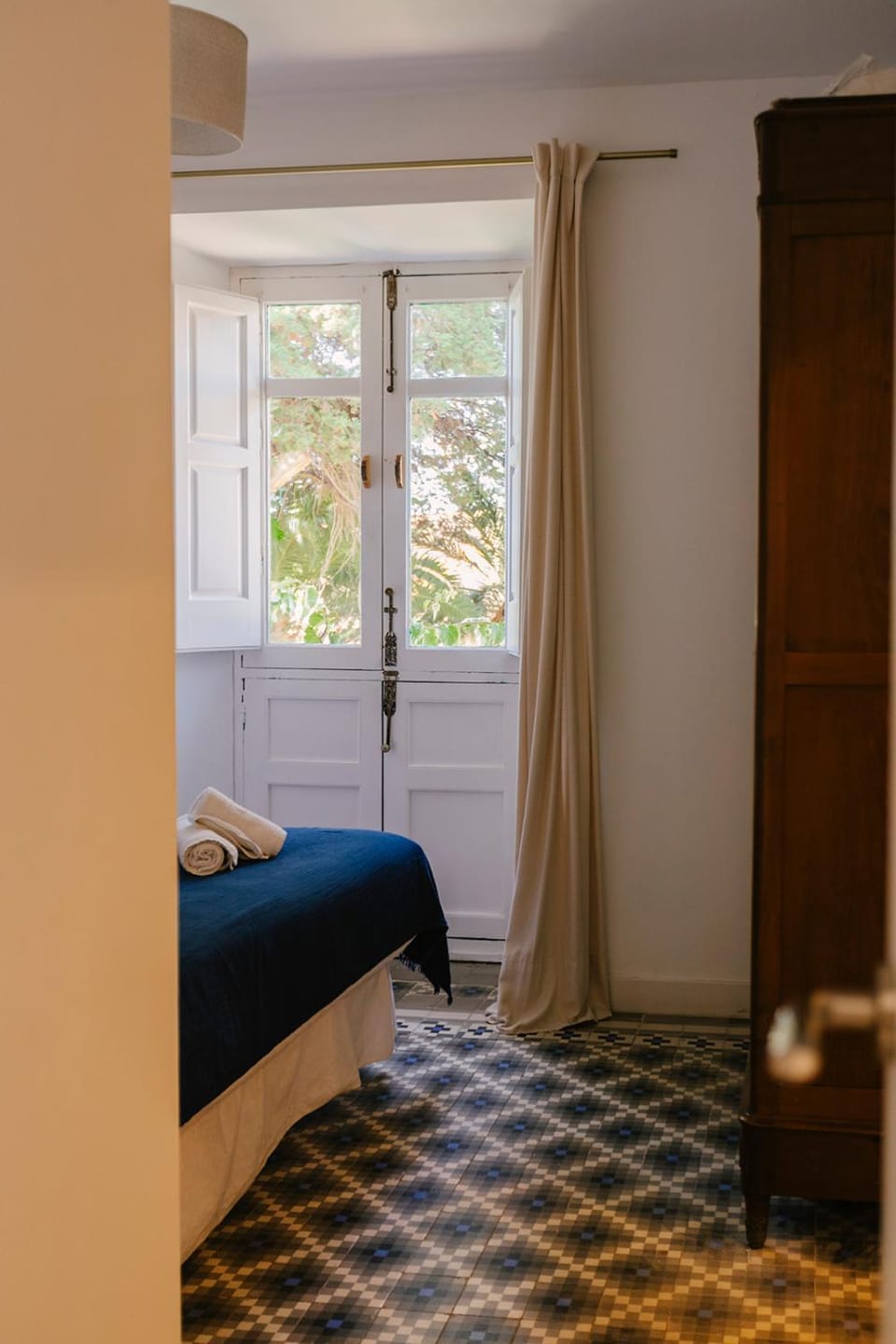 Bedroom, Garden view