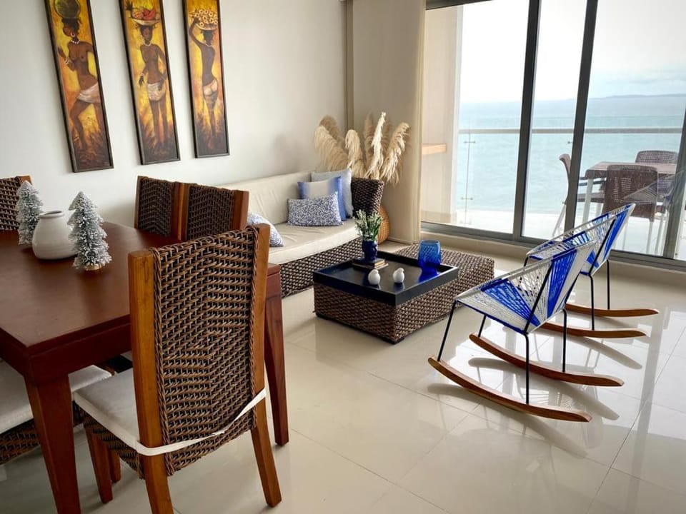 Apartamento con espectacular vista al oceano Apartment in Cartagena