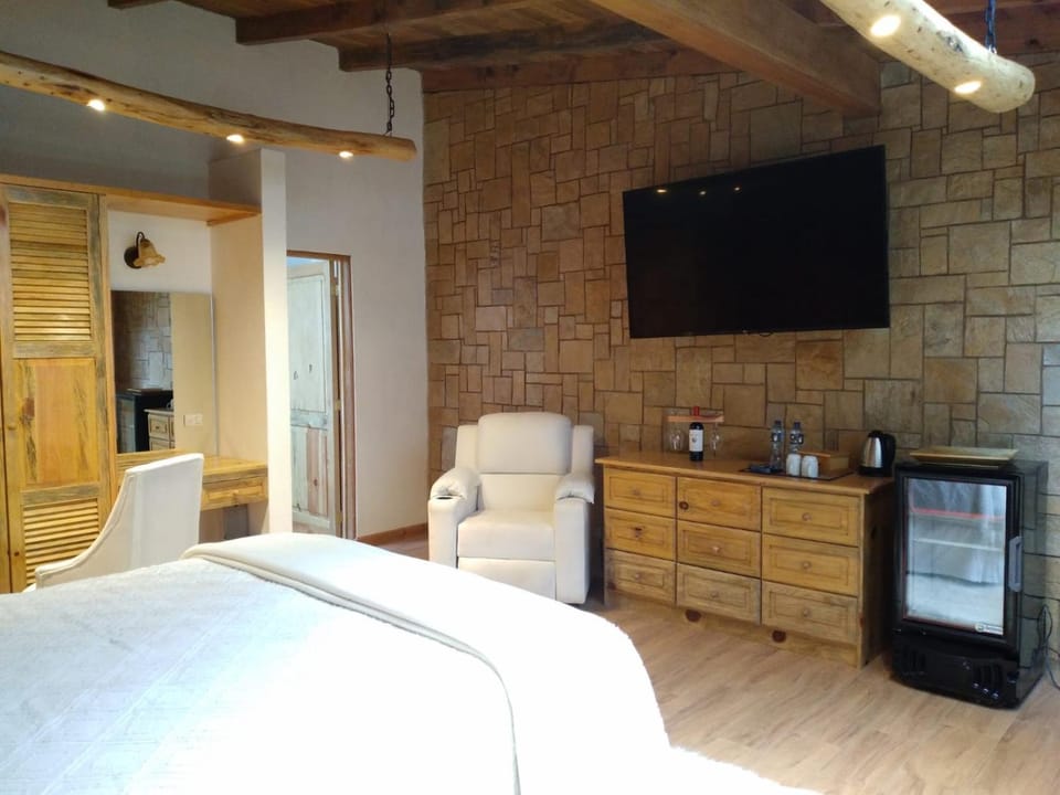 Bed, TV and multimedia, Coffee/tea facilities, Photo of the whole room, Bedroom, minibar