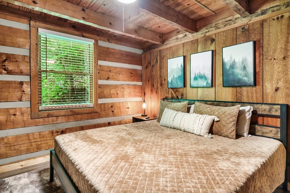 Bed, Photo of the whole room, Bedroom, hair dresser