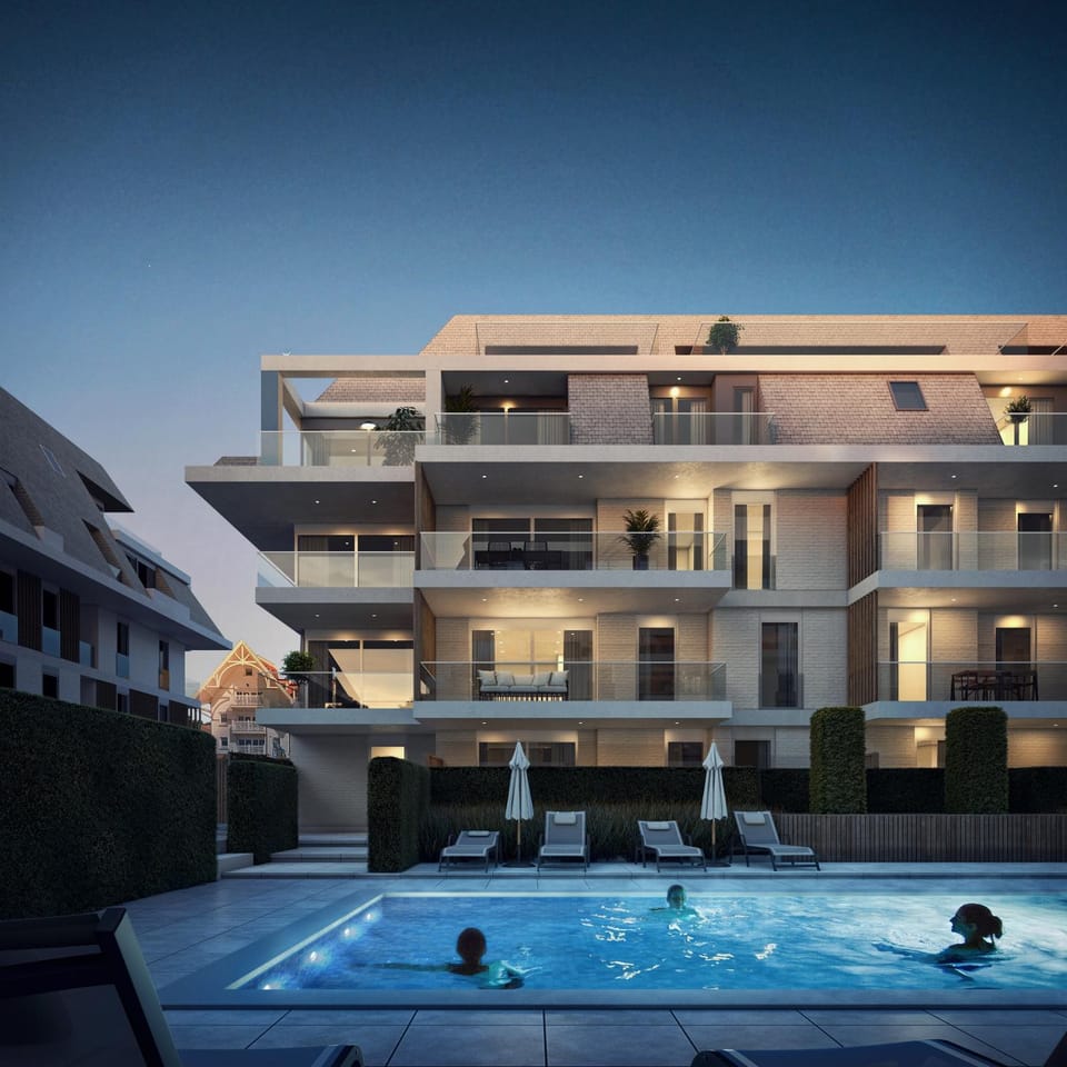 Property building, Day, View (from property/room), Balcony/Terrace, Pool view, Swimming pool, sunbed