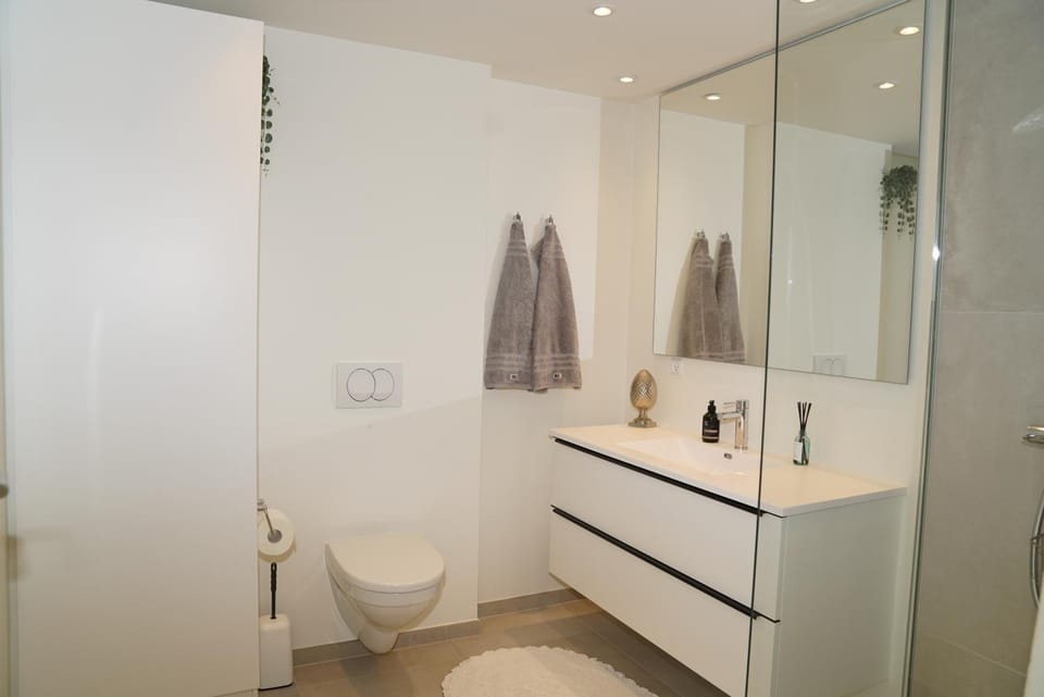 Toilet, Bathroom, towels