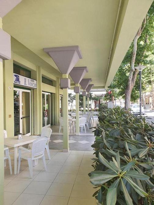 Property building, Patio