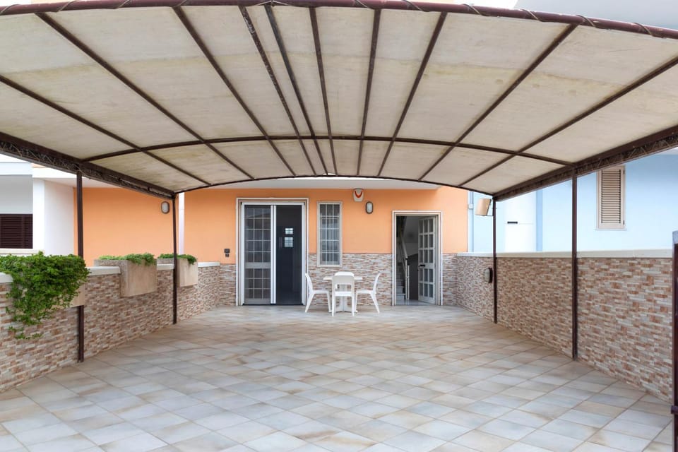 Property building, Patio