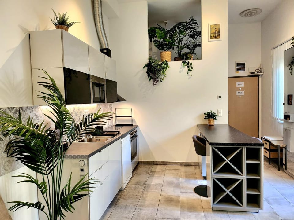 Kitchen or kitchenette, Dining area, minibar, pet friendly, stove