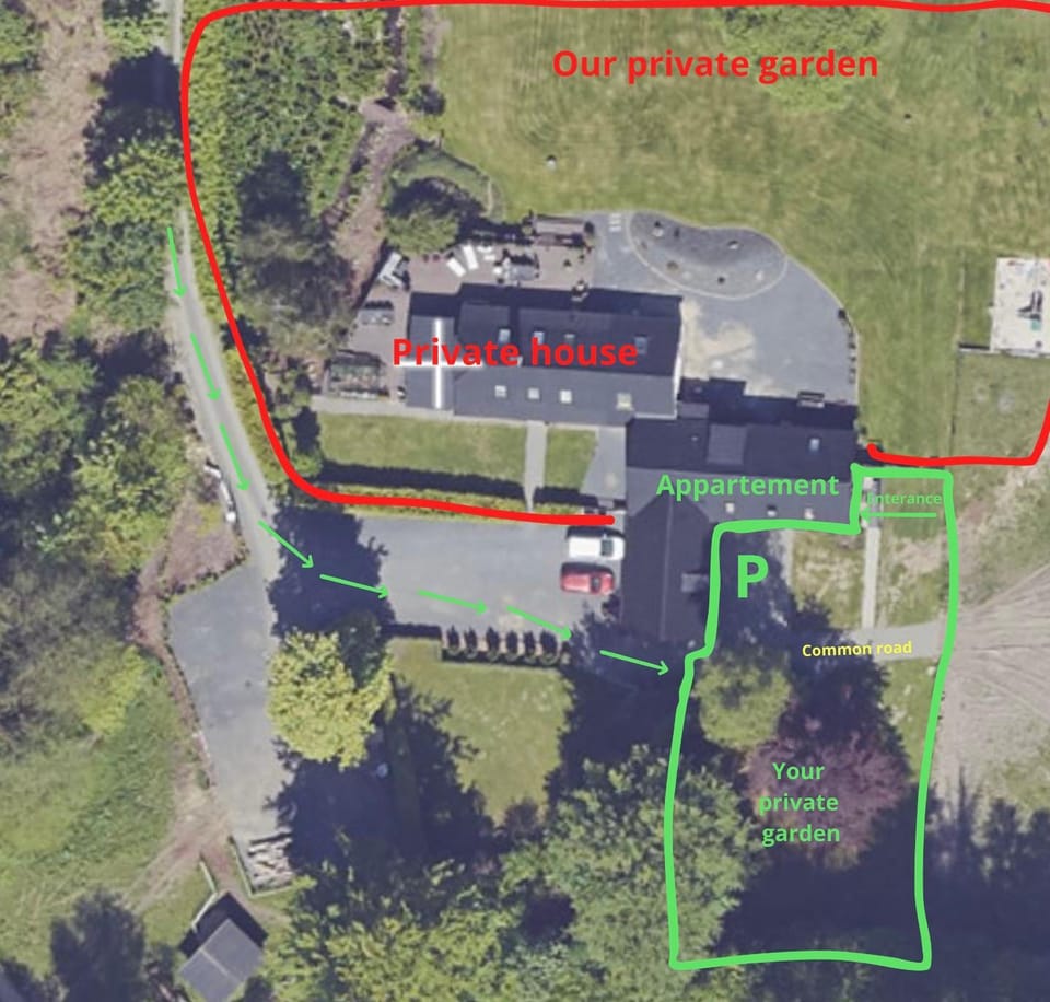 Bird's eye view, Aqua park, Area and facilities, Parking