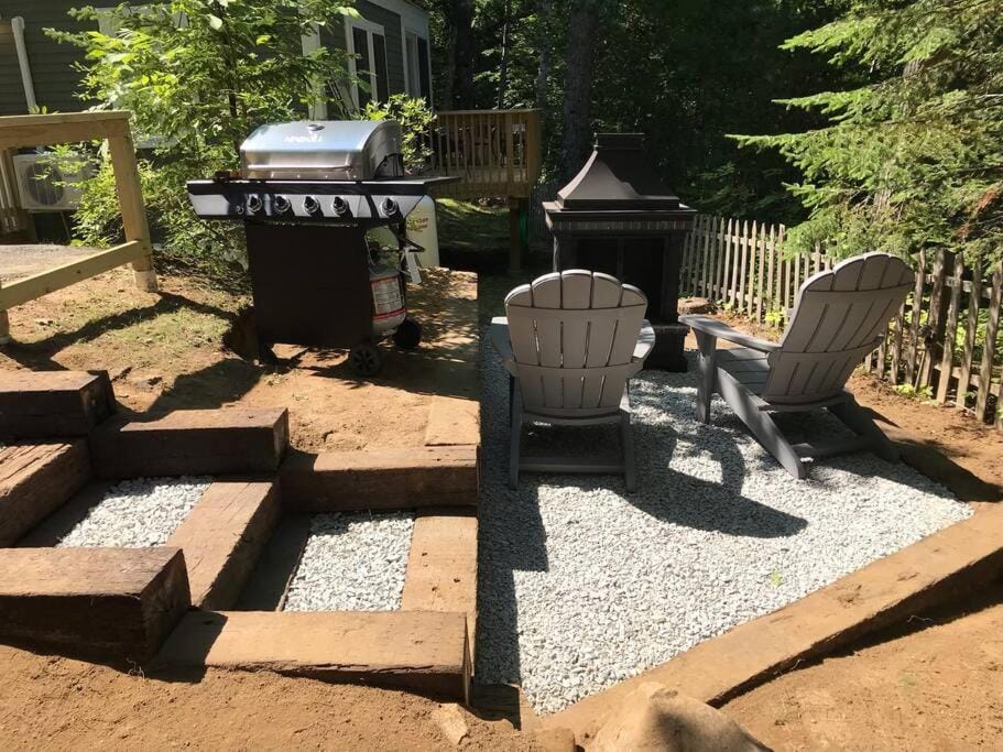 BBQ facilities, Garden view