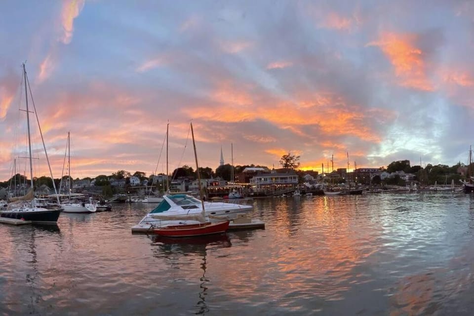 Nearby landmark, Sea view, Sunset