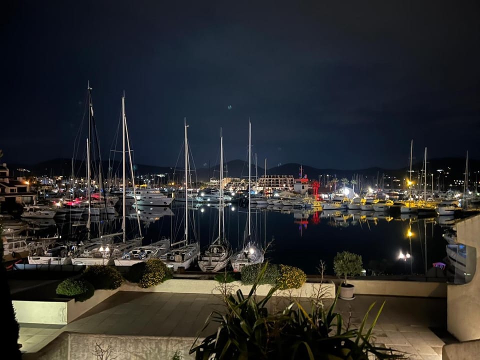 Night, Natural landscape, View (from property/room), Sea view