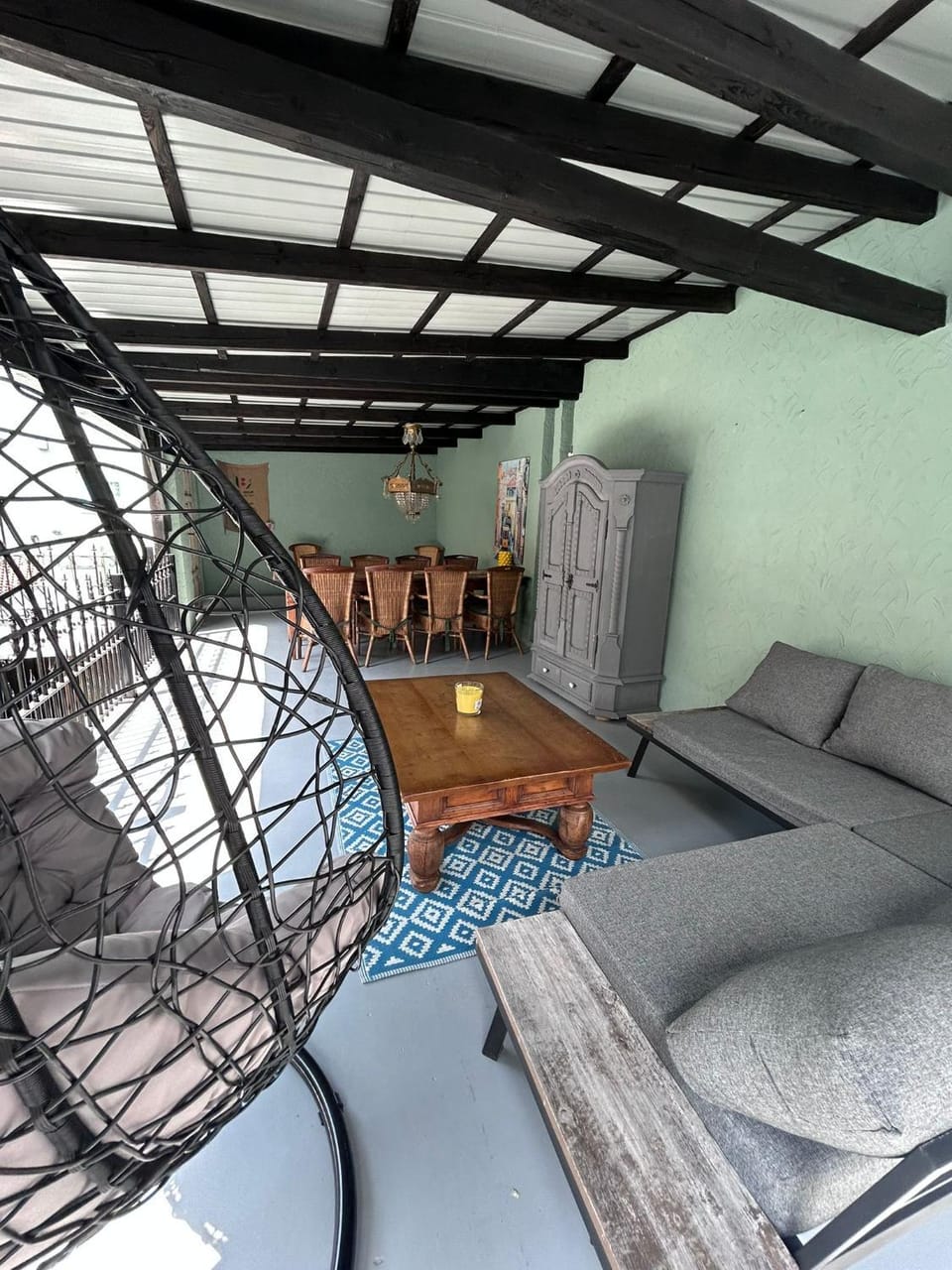 Patio, Balcony/Terrace, Seating area