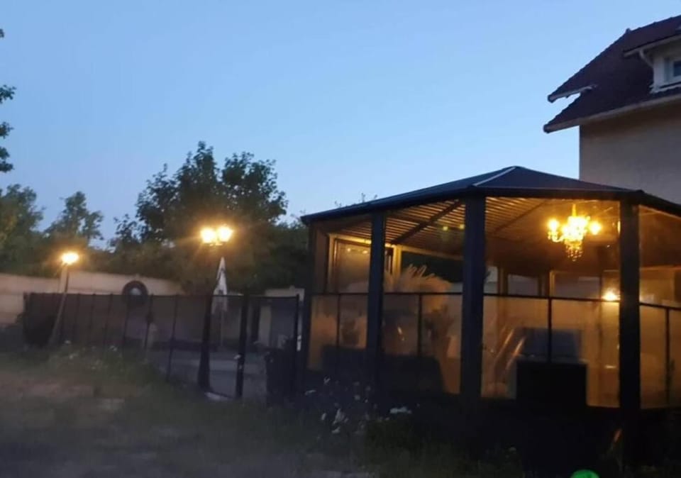 Night, Garden, Garden view