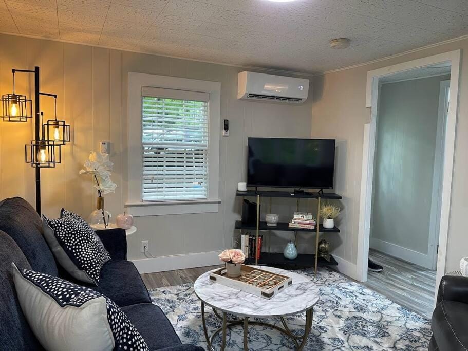 TV and multimedia, Living room, Seating area, air conditioner