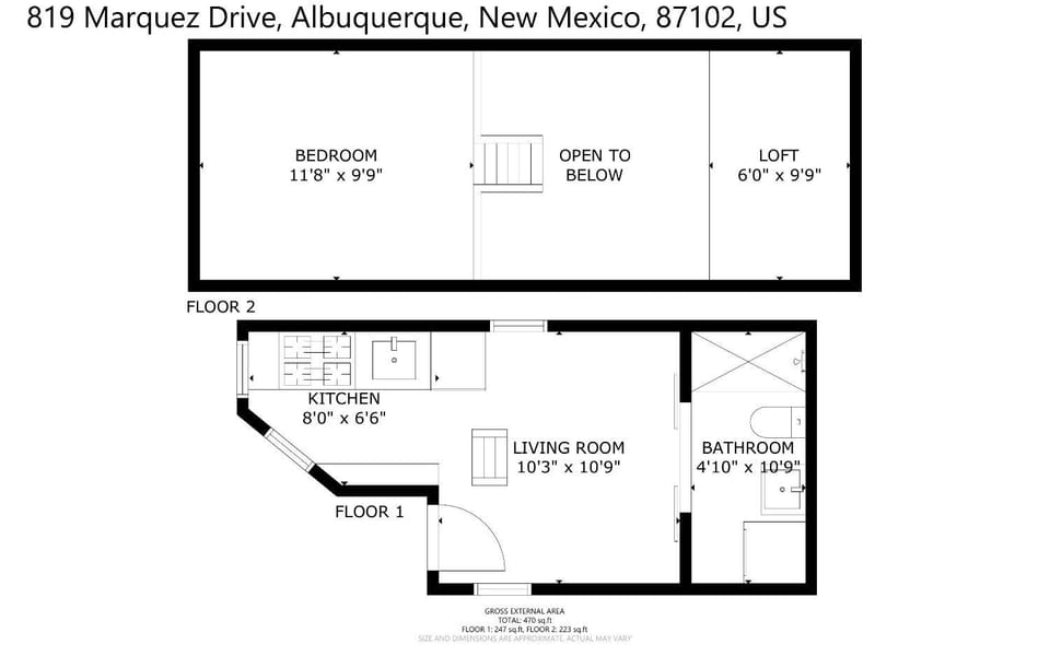 Agave Tiny House at Cactus Flower-Private Hot Tub-Pet Friendly-No Pet Fees! House in Albuquerque