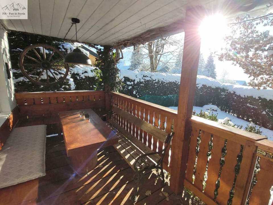 Nearby landmark, Winter, Garden, Balcony/Terrace