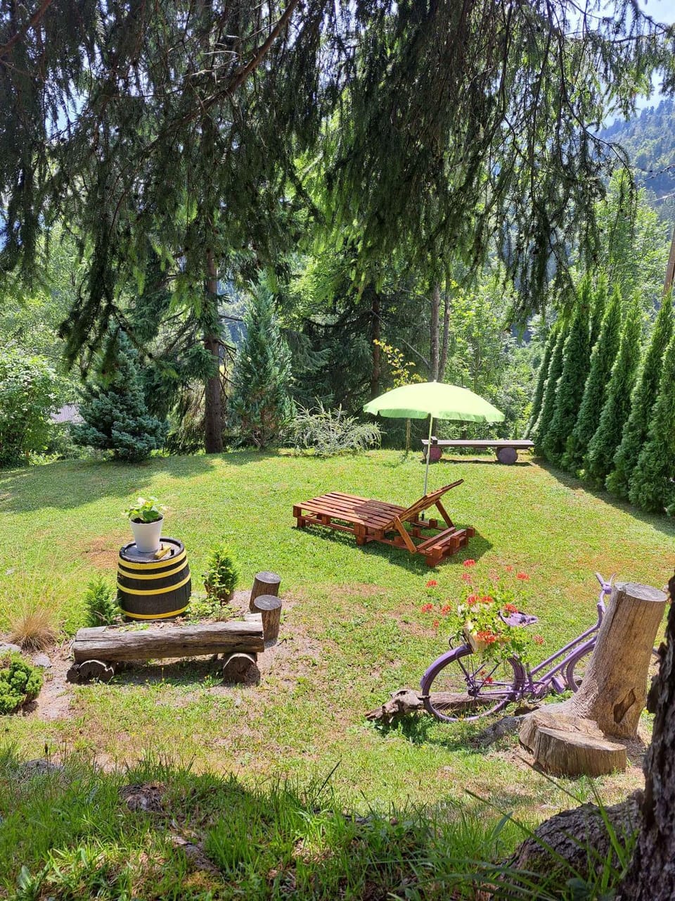 Nearby landmark, Summer, Garden