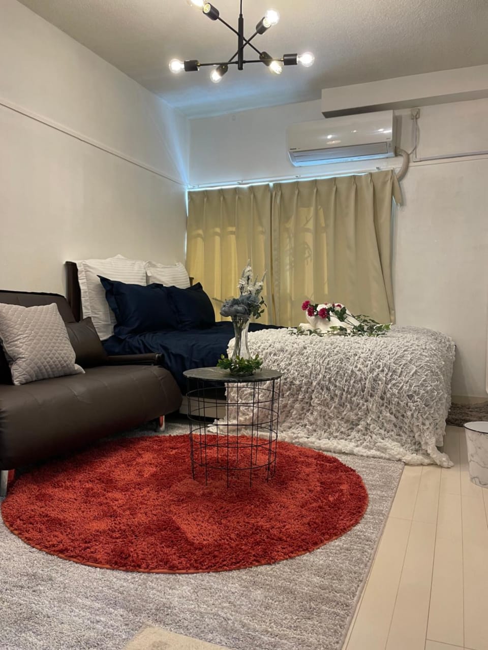 Living room, air conditioner