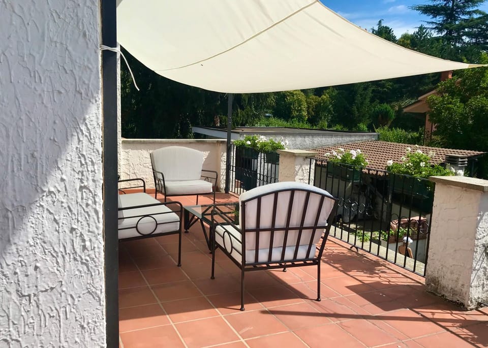 Patio, Balcony/Terrace, Garden view