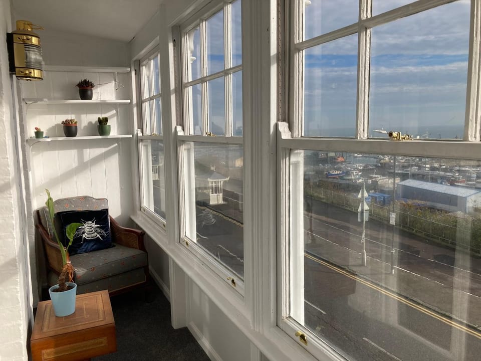 View (from property/room), Balcony/Terrace, Sea view