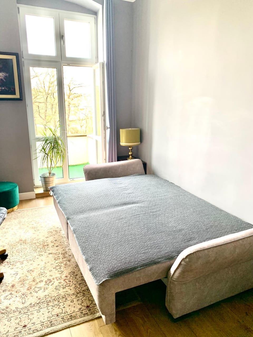 Bed, Balcony/Terrace, Photo of the whole room, Bedroom, ATM, locker