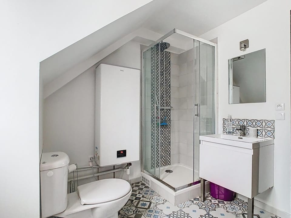 Shower, Toilet, Bathroom, towels