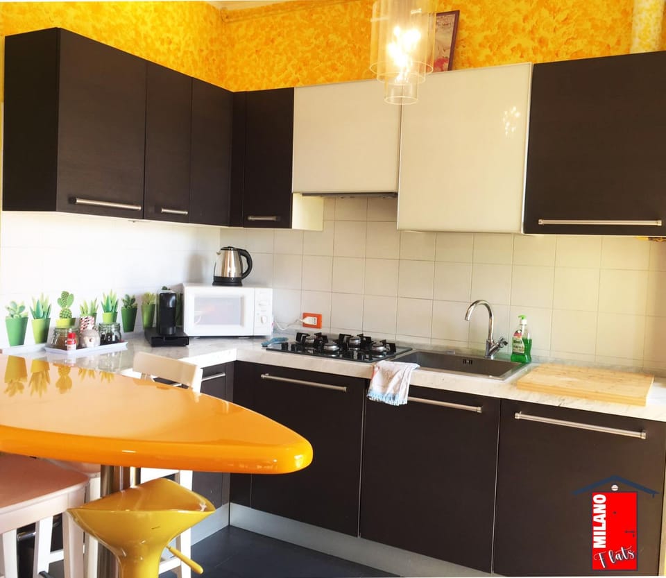 Kitchen or kitchenette, dishwasher, stove
