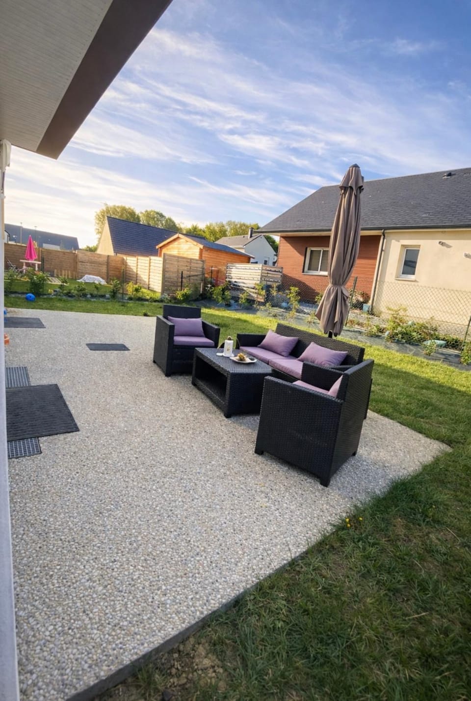 Spring, Garden, Garden view